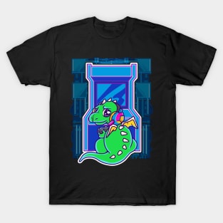 Baby Dragon Gamer Cute & Funny Arcade Gaming T-Shirt